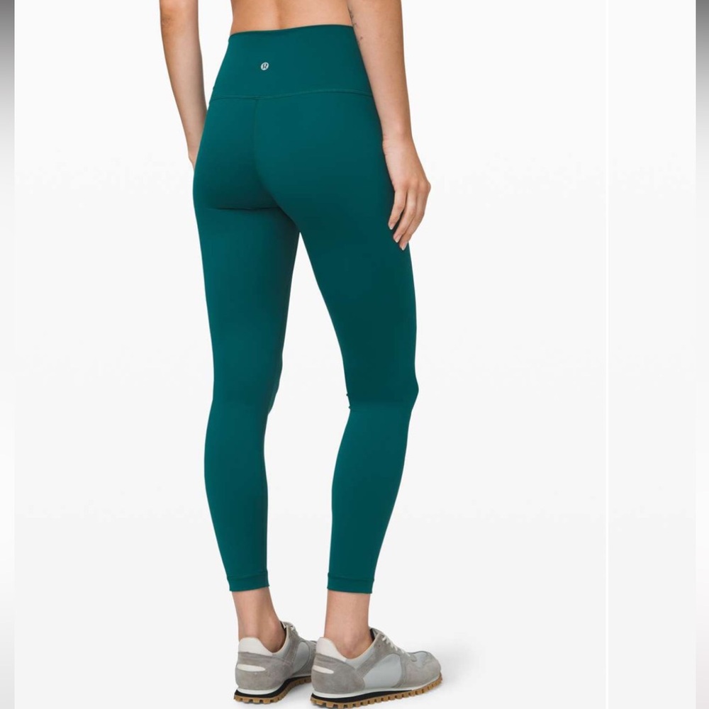 Lululemon 🍋 Wunder Under High-Rise Tight 25" Inseam Size 4 in Emerald